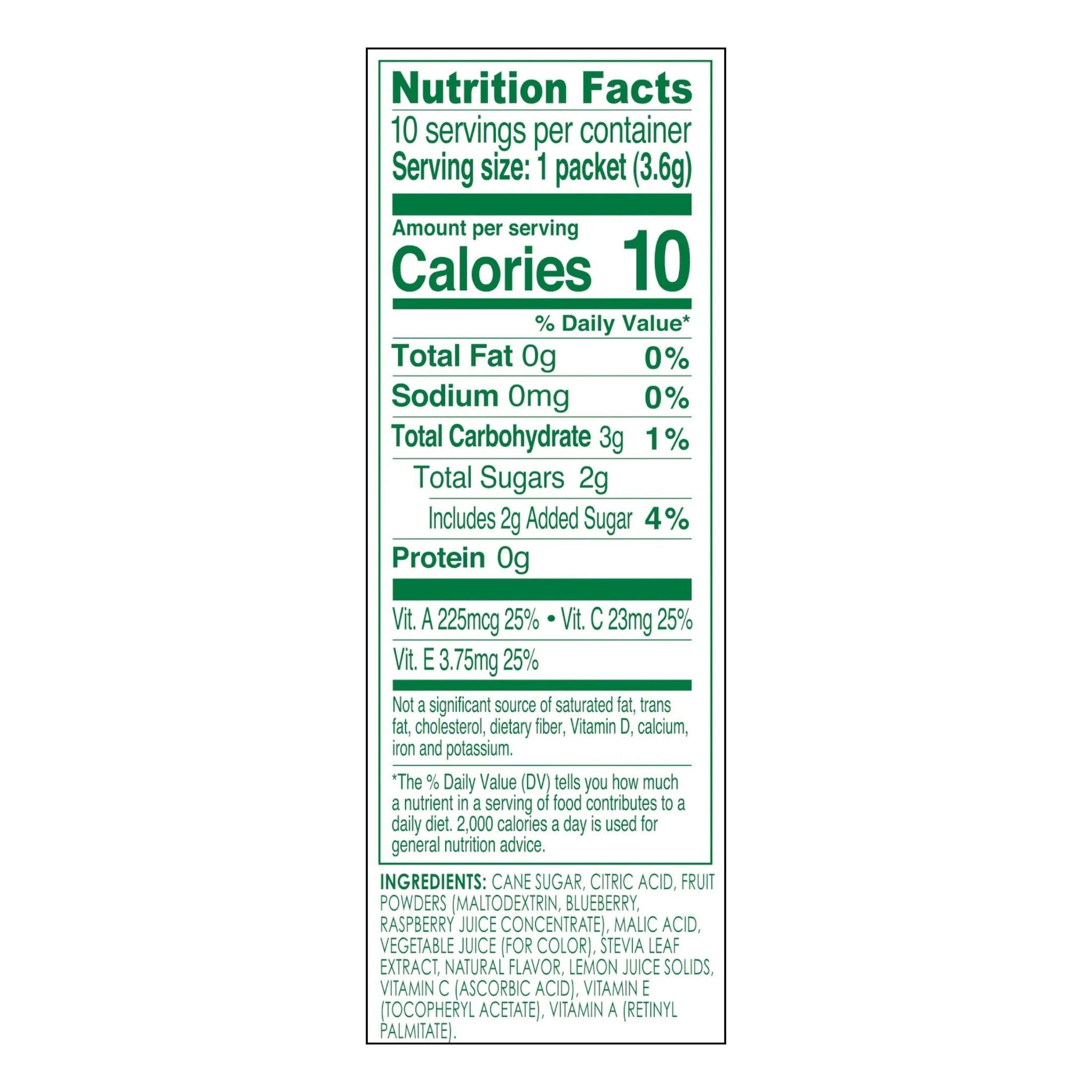 True Lemon Kids Blue Raspberry - Hydration for Kids - No Preservatives, No Artificial Flavors, No Artificial Sweeteners - Low Sugar Water Flavoring