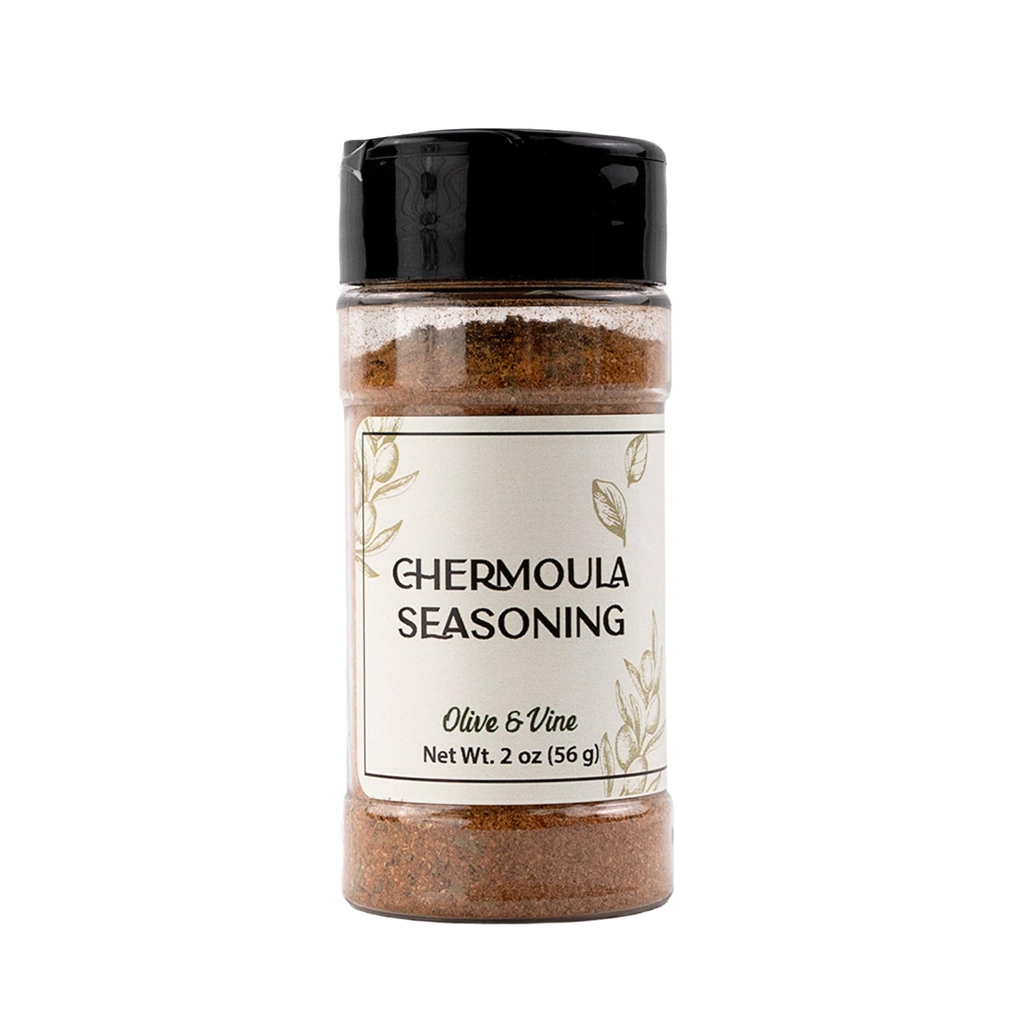 Olive & Vine Chermoula Seasoning, Zesty Flavor, For Grilled Meats & Vegetables, Rich Tradition, Authentic Taste, For Global Recipes (2 Ounce)