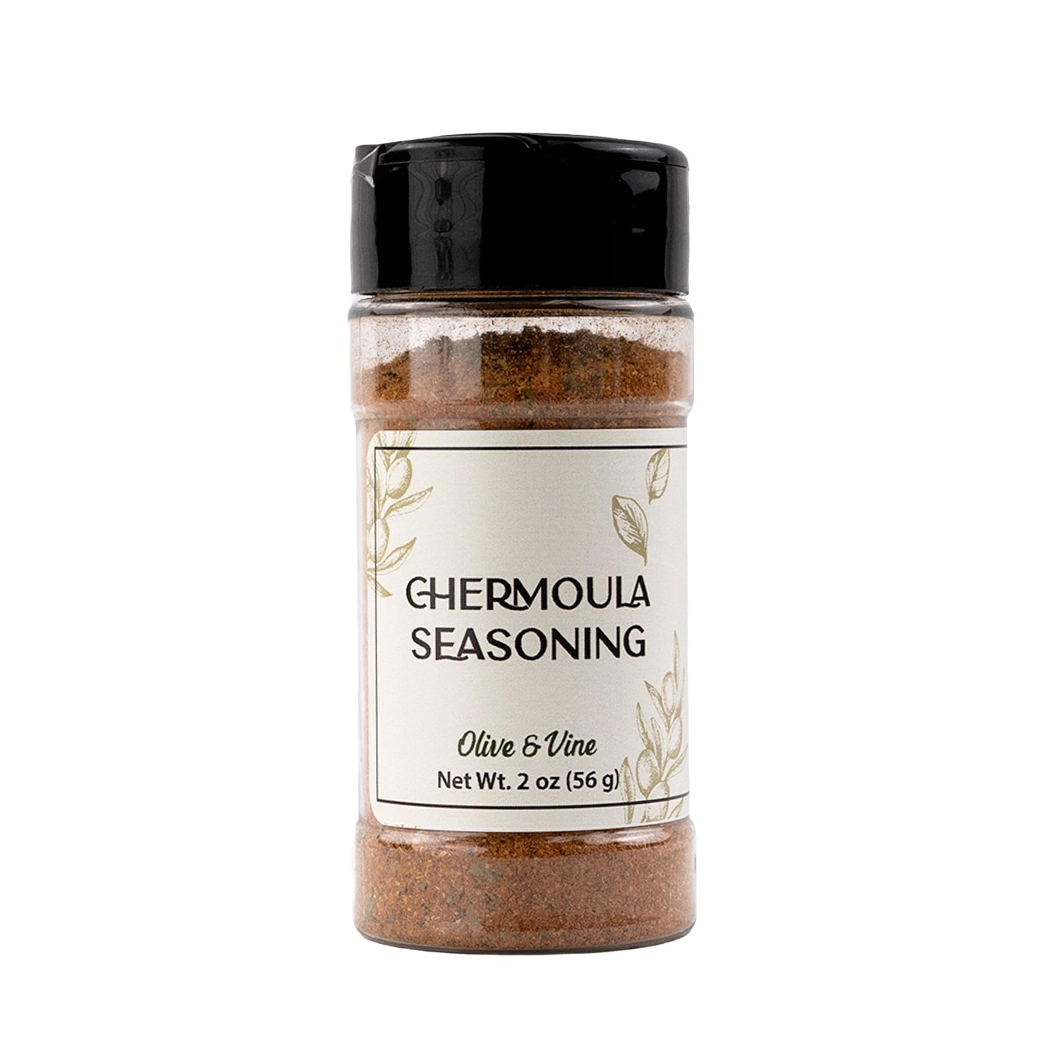 Olive & Vine Chermoula Seasoning, Zesty Flavor, For Grilled Meats & Vegetables, Rich Tradition, Authentic Taste, For Global Recipes (2 Ounce)