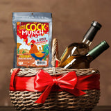 Cock Munch Spicy Trail Mix - Funny rooster and flames design - Edible gifts for men - Spicy mix, Made in the USA