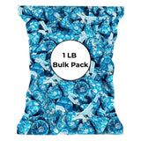 Candykrave Hershey'ss Cookies & Cream Kisses Milk Chocolate candy - (1LB 90 pcs) - Bulk chocolate Silver Foil Candy variety pack - Delicious Treats