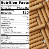 Natural Nectar Chocolate Hazelnut Filled Cookie Rolls 8.82 oz - Delicate Wafer Rolls Filled with Chocolate Hazelnut Crème; Crisp Snack for Parties