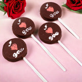 Ghasitaram Gifts Chocolate - Set of 4 I Love U Lollies