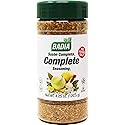 Badia Complete Seasoning Salt-Free, 4.25 oz - All-Purpose Spice Blend of Garlic, Onion, Pepper, Herbs & Spices - Savory Signature Blend (with No Salt)