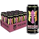 REIGN Total Body Fuel, Reignbow Sherbet, Fitness & Performance Drink, 16 Fl Oz (Pack of 12)