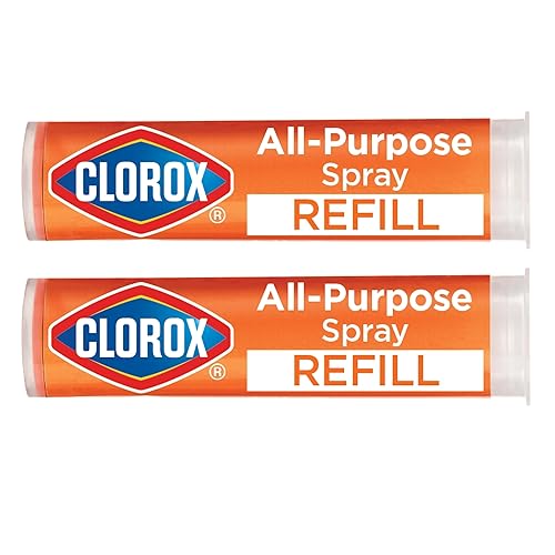 Clorox All-Purpose Cleaning Refill Cartridge for Clorox All-Purpose Cleaning System, Household Essentials, Two Refill Cartridges - 0.66 Ounces