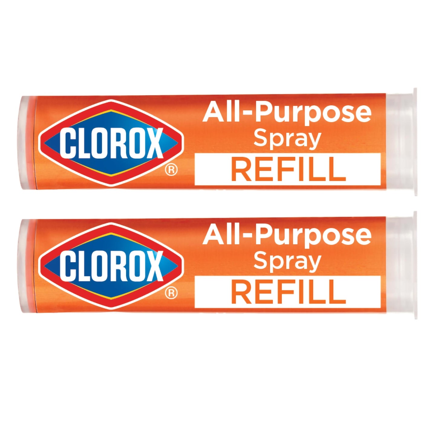 Clorox All-Purpose Cleaning Refill Cartridge for Clorox All-Purpose Cleaning System, Household Essentials, Two Refill Cartridges - 0.66 Ounces