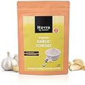 Nuvra by Nature Organic Garlic Powder 1 Lb - Pure & Aromatic - Rich in Flavor & Nutrients | Premium Culinary Spice for Cooking & Seasoning |