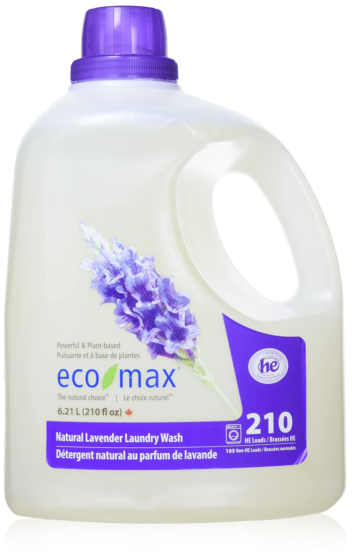 Ecomax Natural Lavender Laundry Wash, 6210 ML