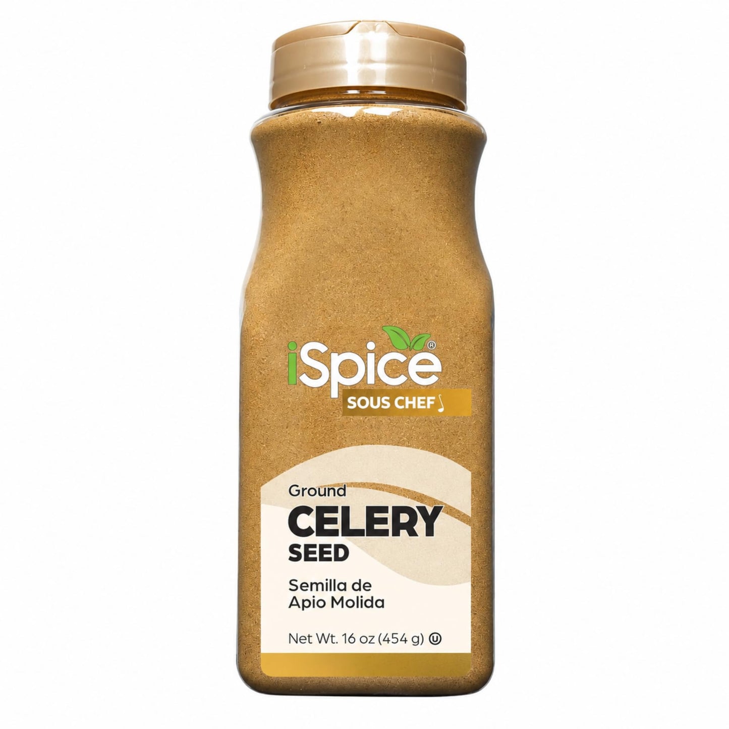 iSpice | Celery Seed Ground | Bulk Size | Gourmet Spice | Kosher (16 OZ)