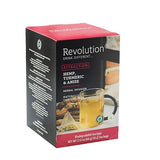 Revolution Tea ATTRACTION Hemp, Turmeric & Anise Hemp Tea - Unique Blend with Herbal Twist with Ginger, Orange peel, Cinnamon, and Star Anise