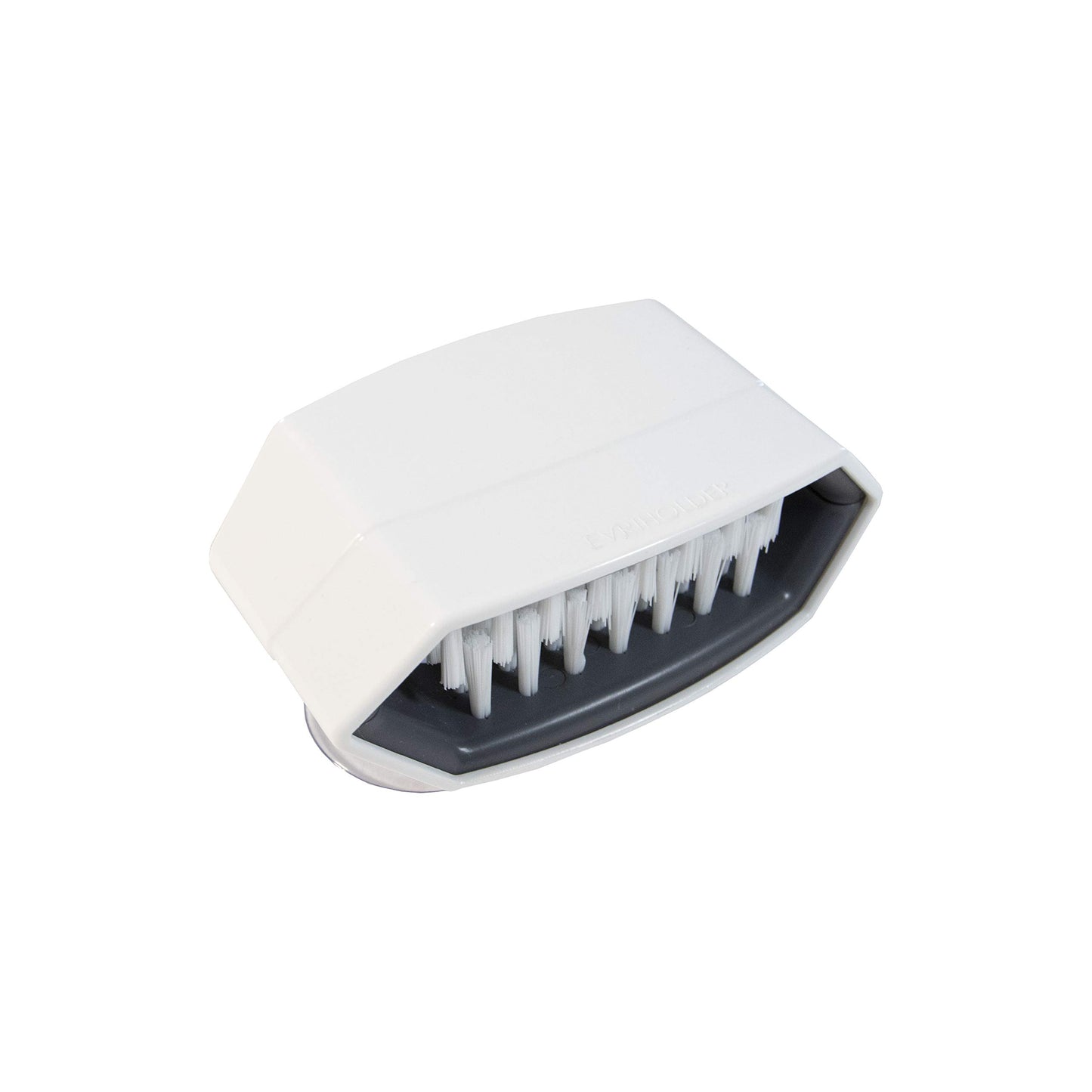 Sophisti-Clean Cutlery Cleaner Brush, Suctioned in-Sink Silverware Scrubber, Non-Scratch Bristles, Easily Clean Utensils and Sharp Knives, Convenient