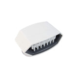 Sophisti-Clean Cutlery Cleaner Brush, Suctioned in-Sink Silverware Scrubber, Non-Scratch Bristles, Easily Clean Utensils and Sharp Knives, Convenient