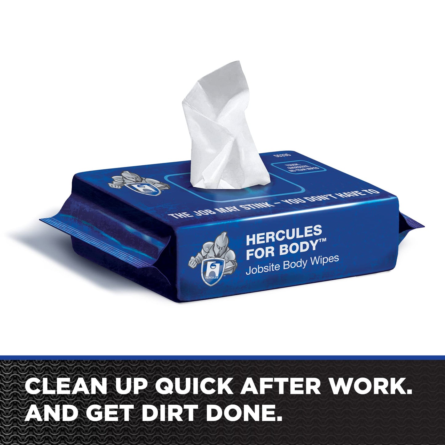 Hercules for Body Jobsite Body Wipes, 80-Pack