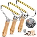 3PCS Pet Hair Remover, Lint Remover, Carpet Rake, Lint Cleaner Pro, Carpet Scraper, Portable Remover Manual Clothes Cleaning Fuzz Shaver