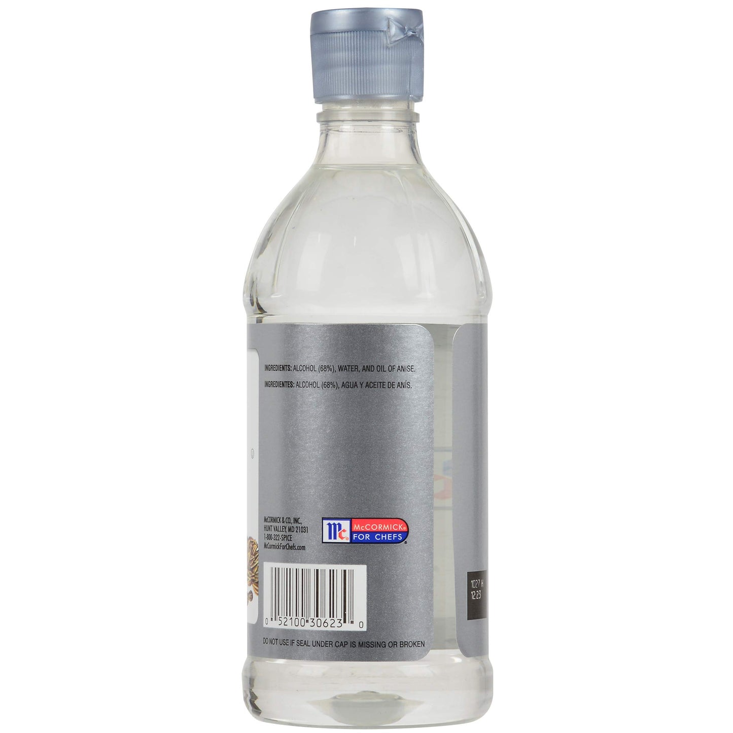 McCormick Culinary Pure Anise Extract, 16 fl oz - One 16 Fluid Ounce Bottle of Anise Extract for Baking, Subtle Licorice Flavor for Cookies, Cakes