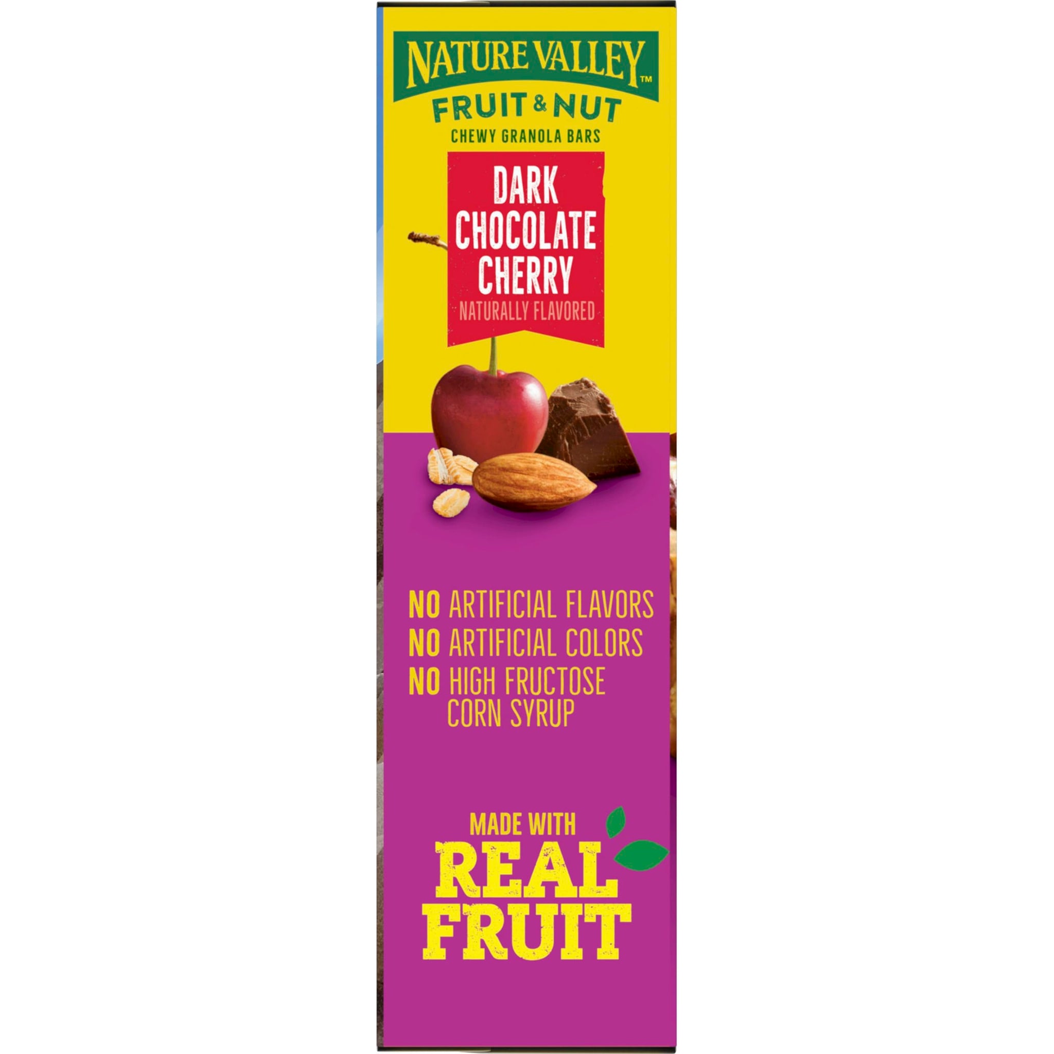 Nature Valley Chewy Trail Mix, Dark Chocolate Cherry Granola Bars 7.4 Oz (Pack of 4)