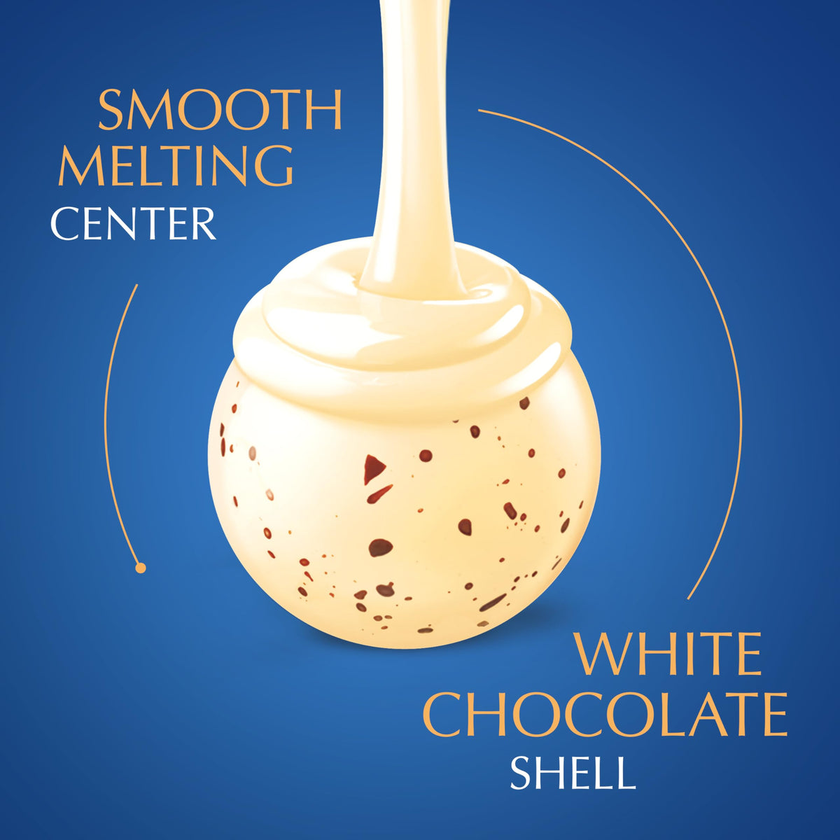 Lindt LINDOR Cookies & Creme White Chocolate Candy Truffles, 25.4 oz, 60 Ct