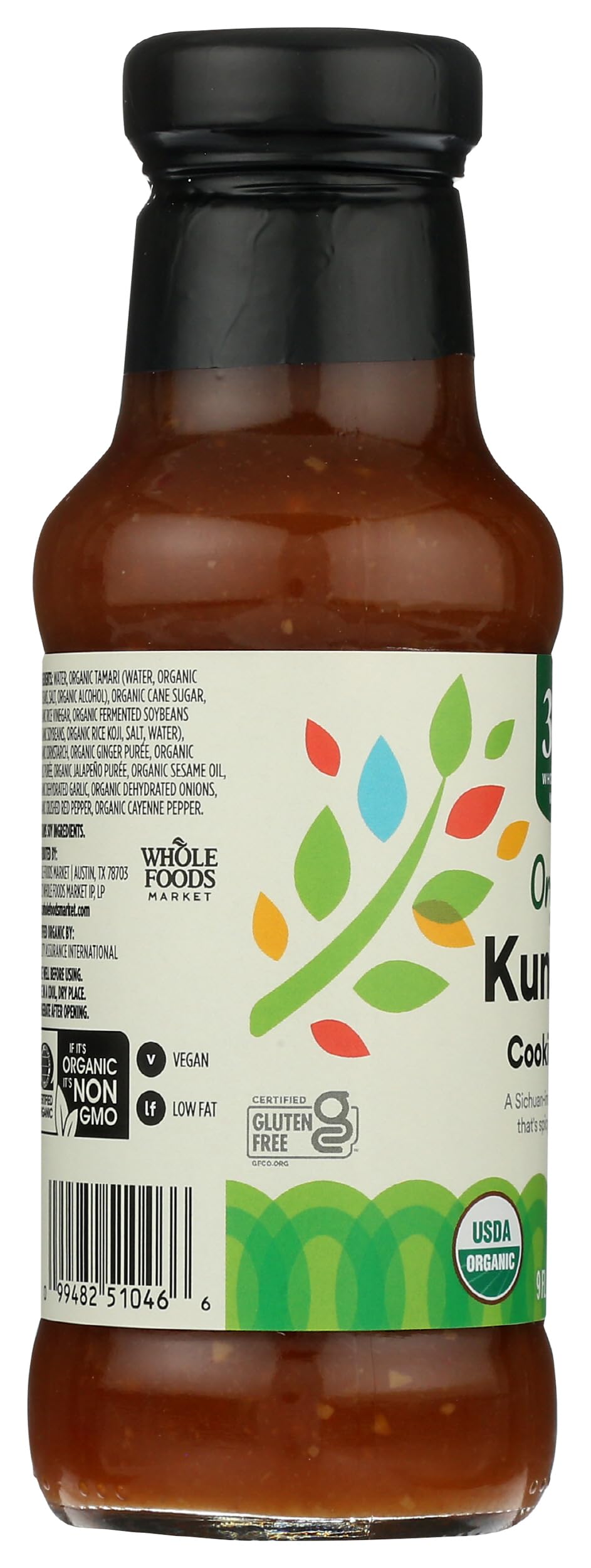 365 by Whole Foods Market, Organic Kung Pao Cooking Sauce, 9 Fl Oz