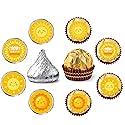 You are My Sunshine Round Candy Stickers - Sun Baby Shower or Birthday Party Round Labels Fit Chocolate Candy (160 Pieces