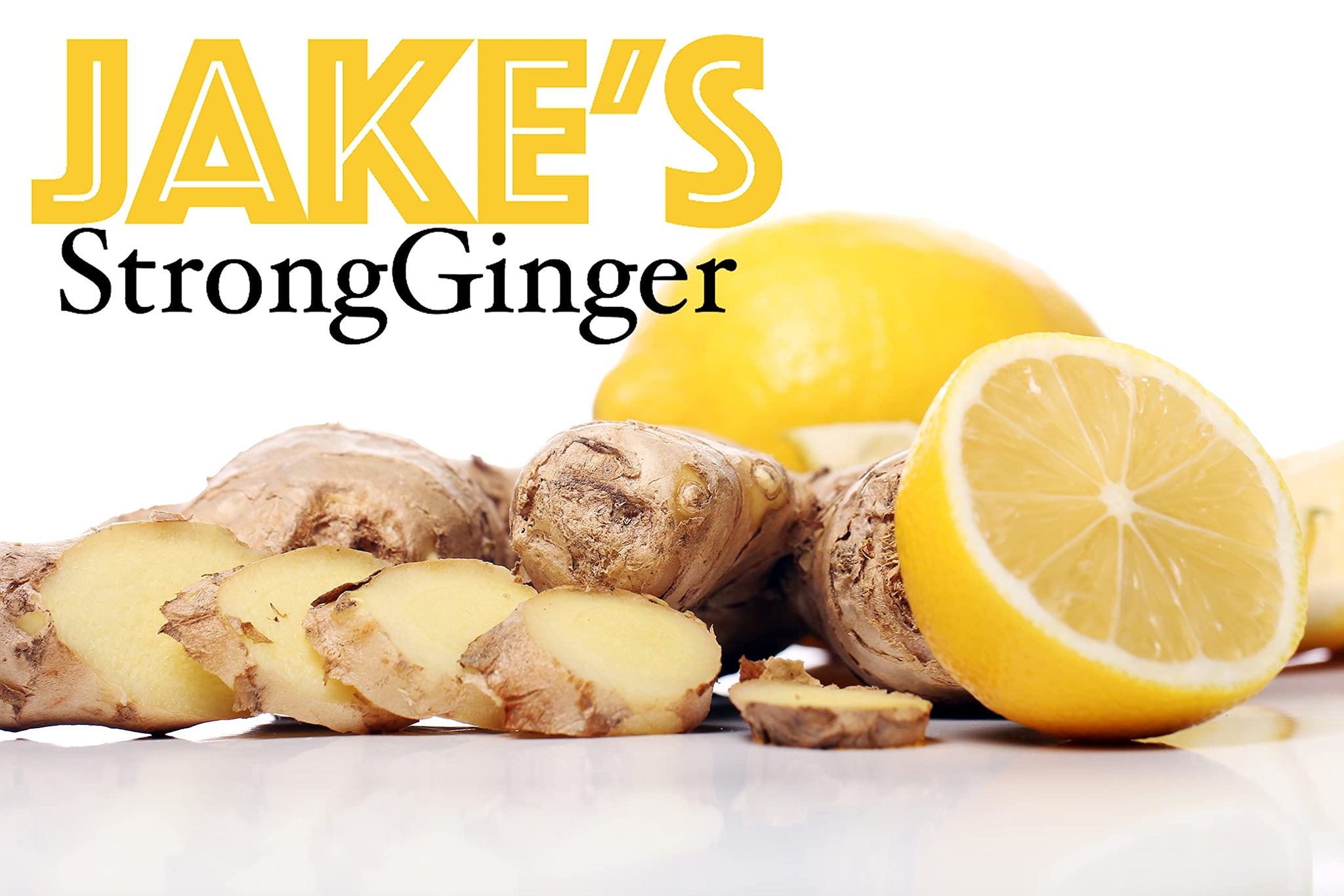 Jake's Strong Ginger 64oz Bottle