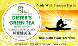 GT Dieter's Green Tea Lemon Flavor, 1.4 Ounce Box (20 Tea Bags)
