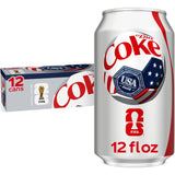 Diet Coke Soda Soft Drinks, 12 fl oz Fridge Pack Cans, 12 Pack - Cola Flavored Diet Soda Soft Drinks