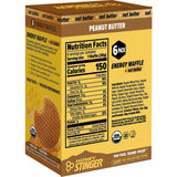 Honey Stinger Organic Waffle - 6-Pack Peanut Butter, One Size