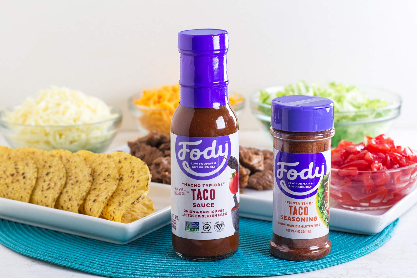 Fody Food Company Nacho Typical Taco Sauce, 8.5 OZ