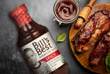 Bill's Best Organic BBQ Sauce 3 Pack - 18oz Each (Spicy)