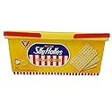 M.Y. San SkyFlakes Crackers Individually Wrapped Garlic Flavor 800g
