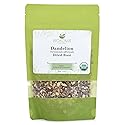 Biokoma Organic Dandelion Root Dried Herb 100g (3.55oz) USDA Organic Taraxacum Cut & Sifted Herbal Tea Kidney Liver Detox Digestion Support