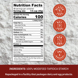 Judee's Gluten Free Expandex Modified Tapioca Starch - Gluten Free Baking - Thickener for Tortillas - 40 Oz