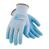 ATG 34-824/S Maxiflex Active, 15G Bl. Nylon And Elastane Shell, Bl. Foam Nitrile Light Blue