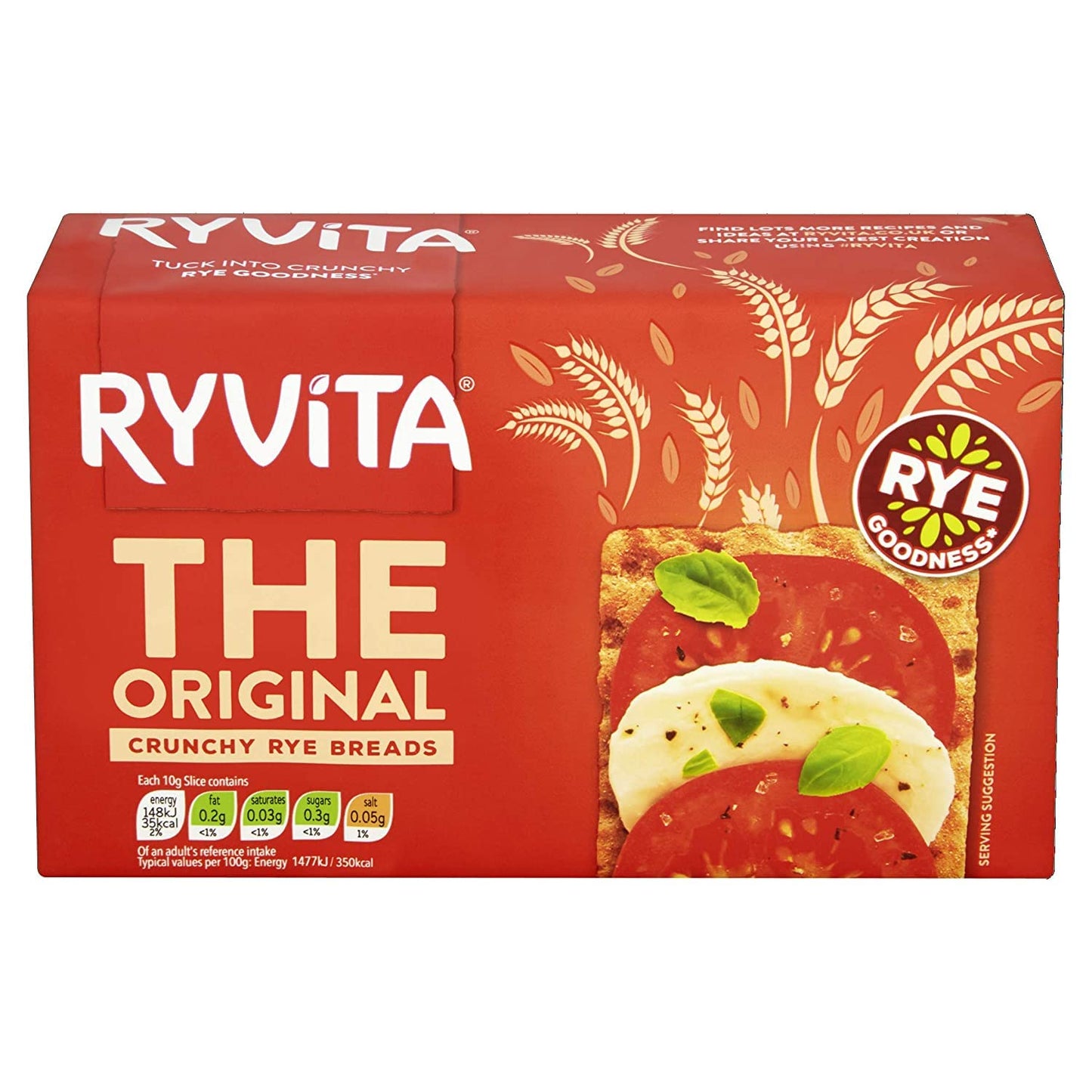 Ryvita Original Rye Crispbread (250g)