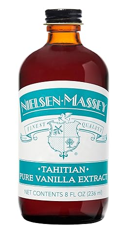 Nielsen-Massey Tahitian Pure VanillaExtract for Baking and Cooking, 8 Ounce Bottle