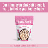 AshaPops Himalayan Pink Salt Flavored Popped Water Lily Seeds, 0.5 oz (Pack of 12) - Gluten-Free, Vegan, Paleo, Nut-Free, Corn-Free, Soy-Free