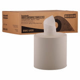 Boardwalk BWK6400 6400 Center-Pull Hand Towels, 2-Ply, Perforated, 7 7/8" x 10", 600 Sheets Per Roll (Case of 6 Rolls)