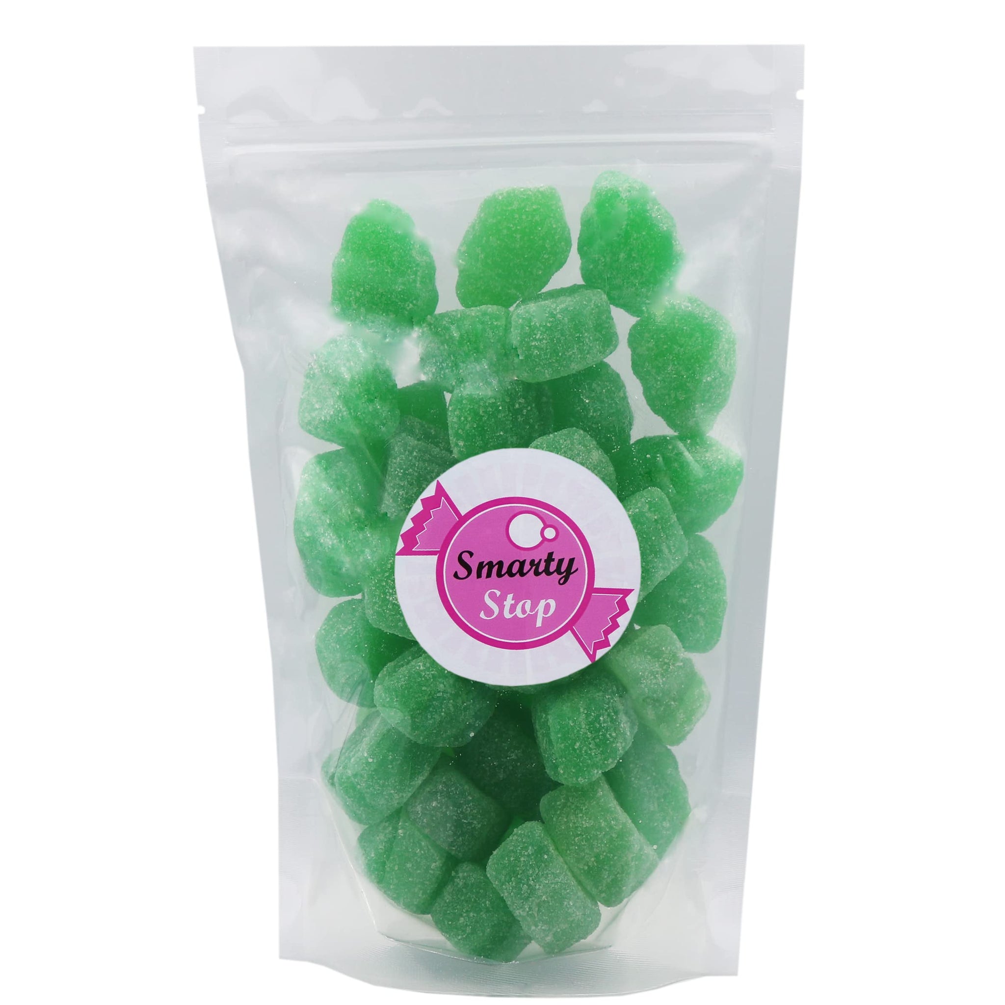 Smarty Stop Green Jelly Spearmint Leaves Slices Candy (5 LB)