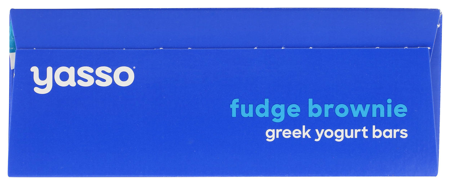 Yasso Fudge Brownie Frozen Greek Yogurt Bars, 14 FZ