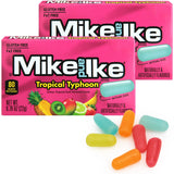 Mike and Ike Tropical Typhoon Candy, 2 Pack of Boxes 0.78 OZ Each, Ideal Mike and Ike Candy for Your Favorite Films, Perfect for Sharing with Friends