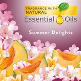 Air Wick Life Scents Automatic Air Freshener Spray, Summer Delights with White Flowers, Melon & Vanilla Scent, 6.17 oz (Pack of 3)