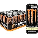 Monster Energy Reserve Orange Dreamsicle Energy Drink, with Caffeine, Taurine & Ginseng, 473 mL, 12 Pack