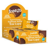 Free2b Sunflower Butter Sun Cups, Safe for School and Allergy Friendly, Gluten-Free, Dairy-Free, Nut-Free, and Soy-Free, Sweet and Creamy Cups, 1-Cup