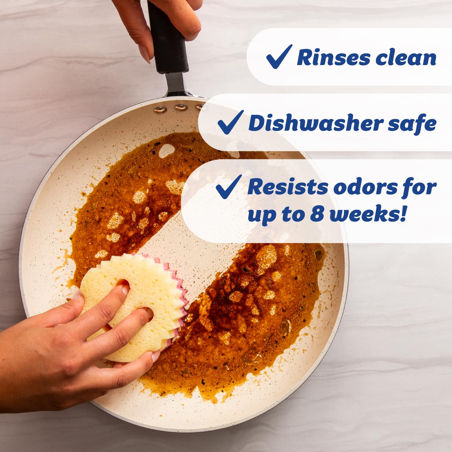 Scrub Daddy Cleaning Supplies Kit - Cif Floral Bundle - Includes Scrub Mommy Dish Sponges, Microfiber Towels, Kitchen Sink Caddy & Cif Cream All