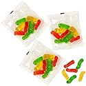 Gummy Worms - Gummy Candy Party Favors - 18 Individually Wrapped Fun Packs Spring Wriggly Worms - Gummi Easter Worms Gummies Kids Treats - Easter