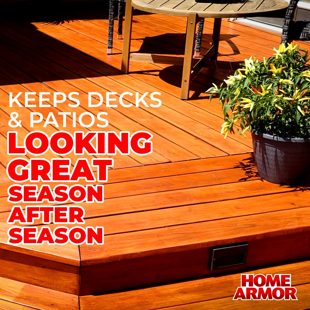 Home Armor Deck & Patio Wash, 1 Gal., Lifts Stains from Dirt and Grime to Keep Decks and Patios Looking Great Over Their Lifespan, Used on Wood