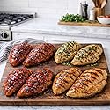 The Rancher's Butcher Marinated Chicken Breast Variety Pack, 8 Count, Raspberry Jalapeño, Nashville Hot, Cilantro Lime, Hickory Honey, Boneless