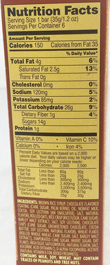 Trader Joe's Chocolate Chip Chewy Coated Granola Bars Made with Rolled Oats, Rice Crisps, and Chocolate Chips: 2 Pack (12 ct.)