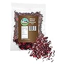 Dried Hibiscus Flowers Cut and Sifted, Flor de Jamaica, Great for Hibiscus Tea Jamaica Tea. 4 oz and 1 lb. (4 OZ)